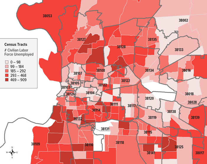 FIGURE 6: Percent of Families Below Poverty &amp; Food Deserts